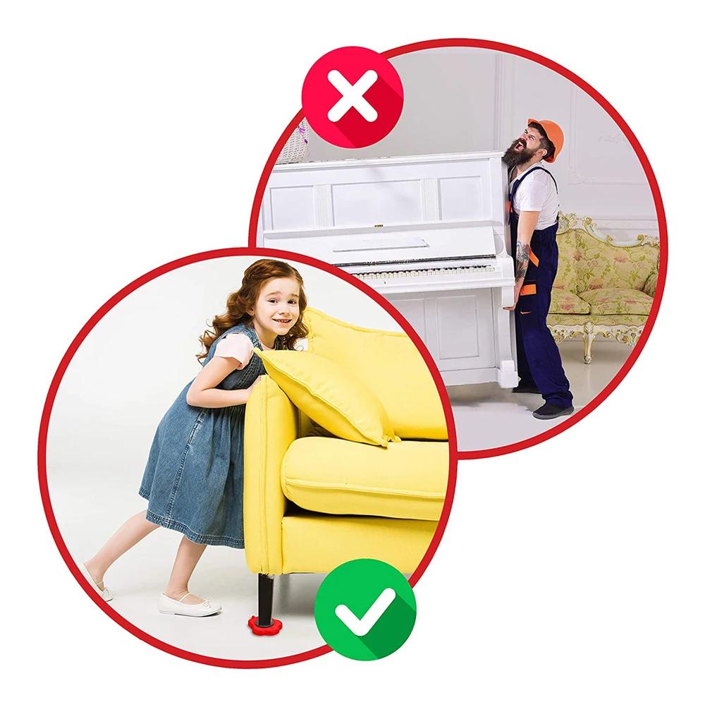 Nouveau ensemble d'outils de déplacement de meubles professionnels, levage de Transport d'objets lou