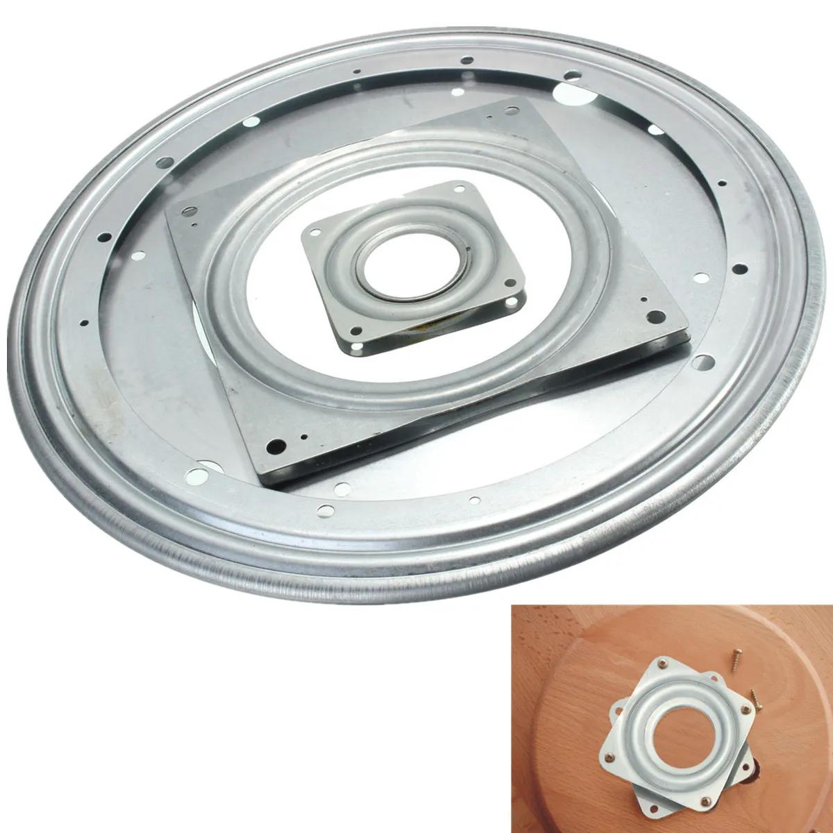 Plateau tournant tournant à roulement en métal lourd de 3 pouces, pour les armoires d'angle, support
