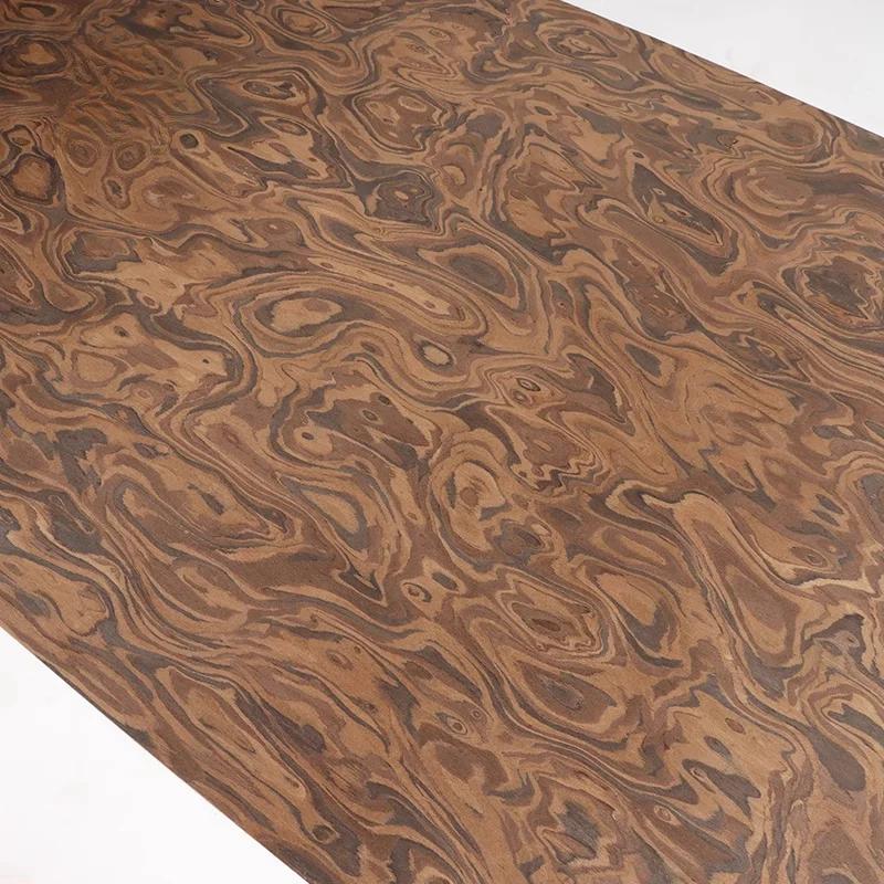 Feuille de placage de bois haut de gamme, placage de guitare électrique, décoration de Surface de bu