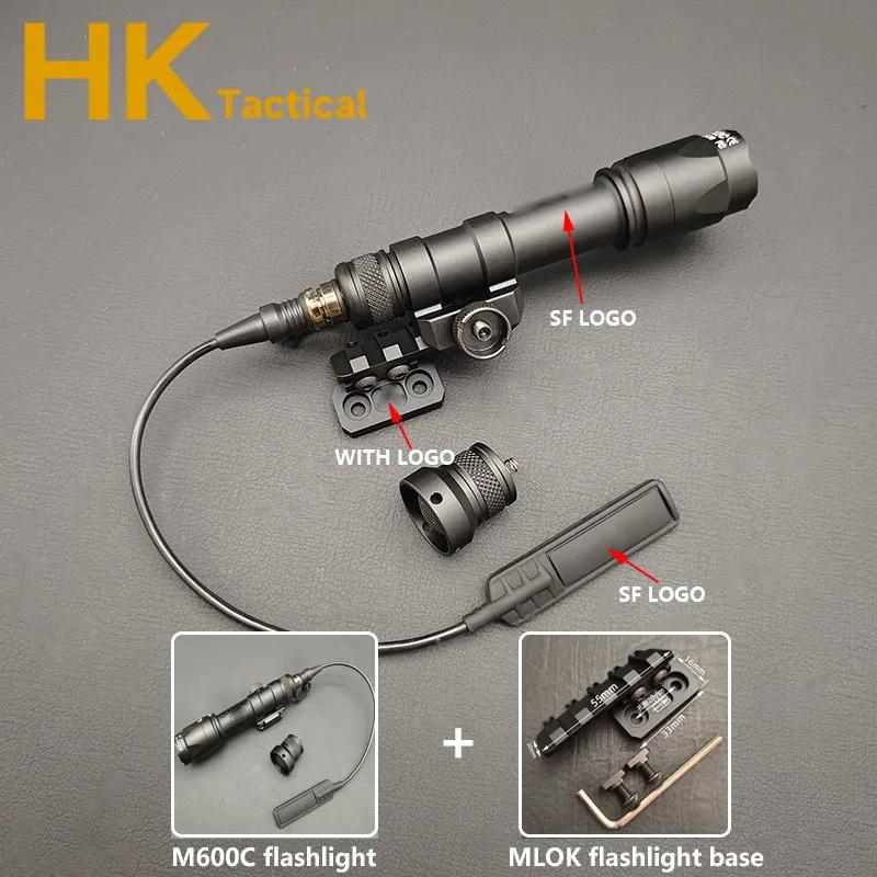Tactique SF M600C M600 armes lumière lanterne fusil lampe de poche LED Surefir M300 Scout lumière to