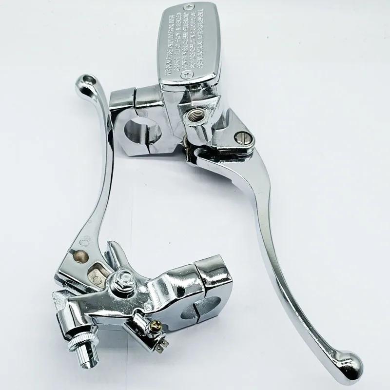 Maître-cylindre de levier d'embrayage de frein hydraulique pour galvanoplastie de 25MM adapté à Hond