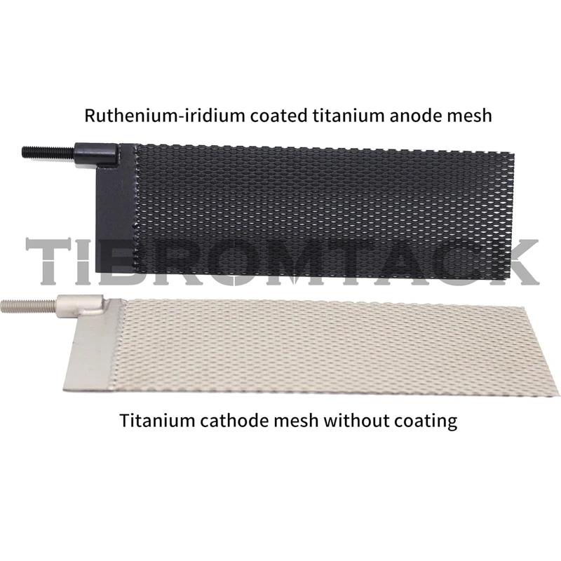 Anode maille titane revêtement MMO Ru-Ir - Application électrochimique professionnelle haute performance