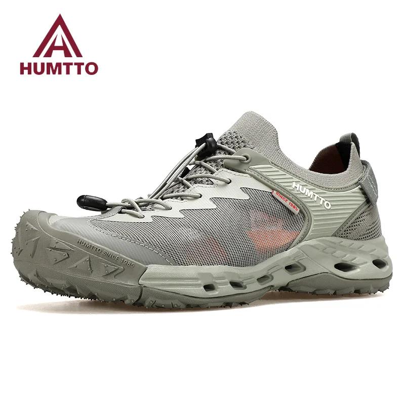 Chaussures de randonnée aquatique HUMTTO pour hommes - Sandales respirantes plage pêche été 2025