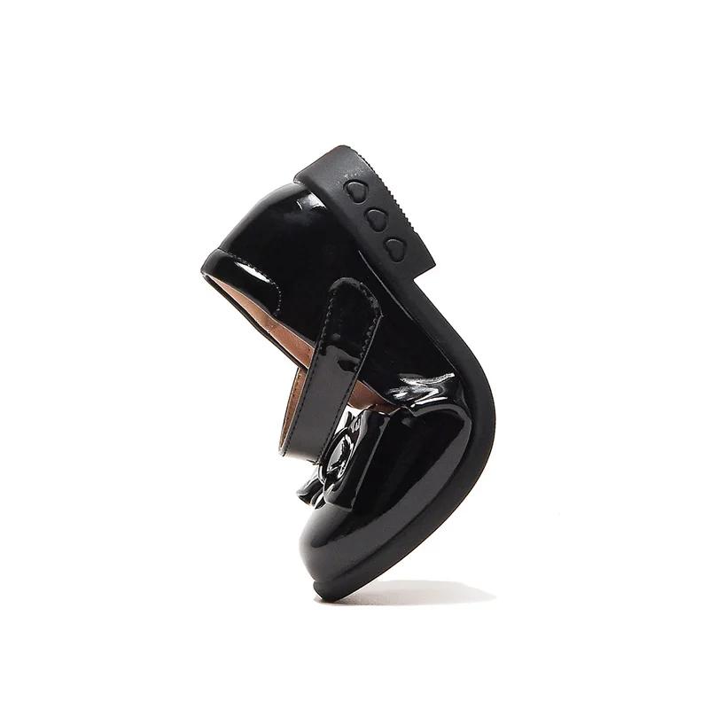 Chaussures en cuir princesse Campus, antidérapantes, respirantes, pour toutes saisons, durables, fac