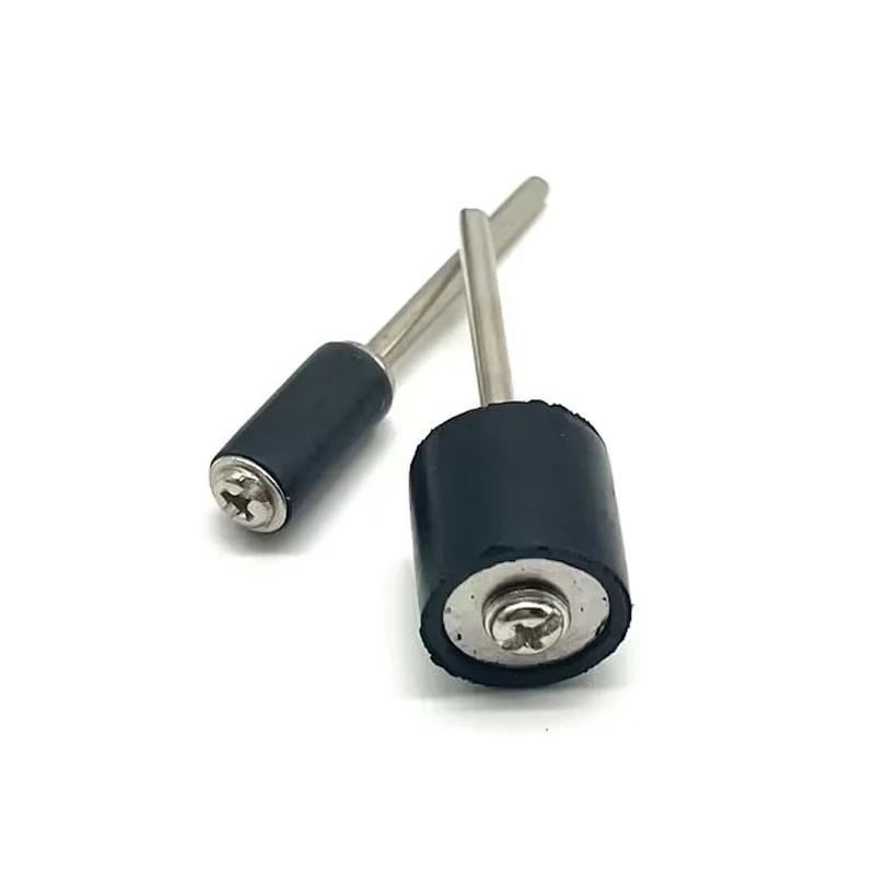 Mandrin en caoutchouc pour tambour, accessoires Dremel, tige à tige de 2.35mm 3.175mm pour ponceuse,