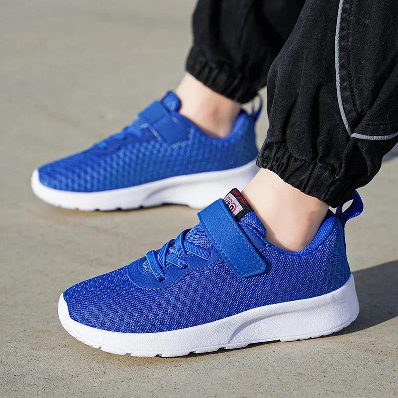 Baskets de sport respirantes pour enfants, chaussures de course pour garçons et filles, chaussures d