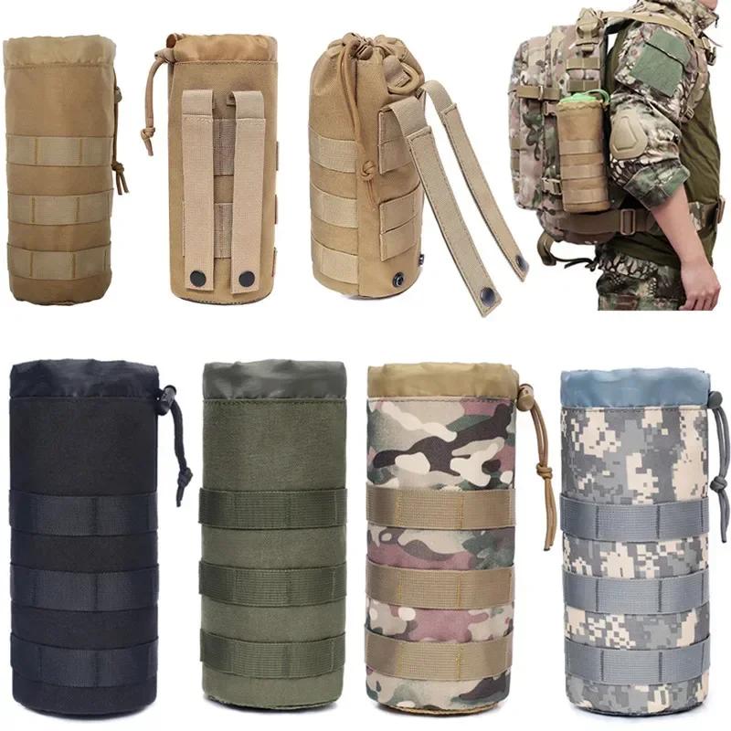 Tactique Molle bouteille d'eau sac support de pochette voyage en plein air Camping randonnée cyclism