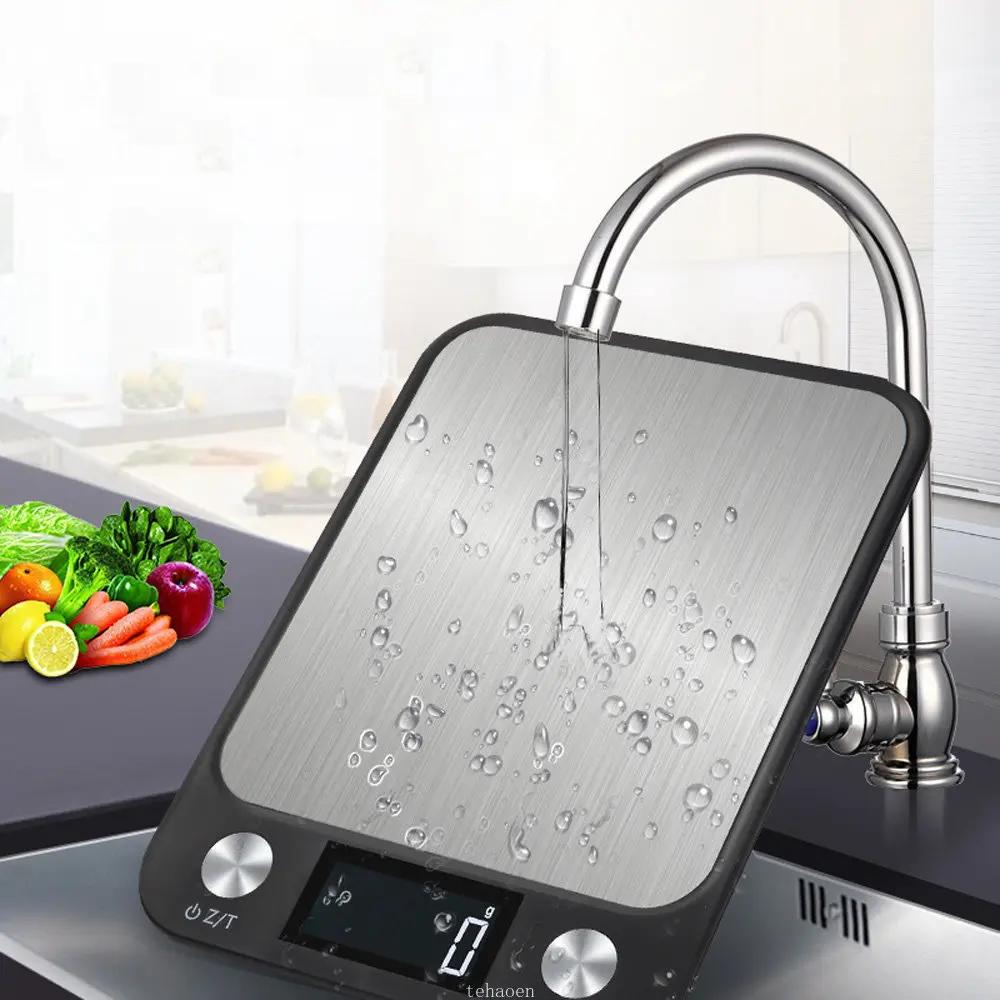 Balance de cuisine 15Kg/1g, Balance des aliments et du café, balances numériques électroniques intel
