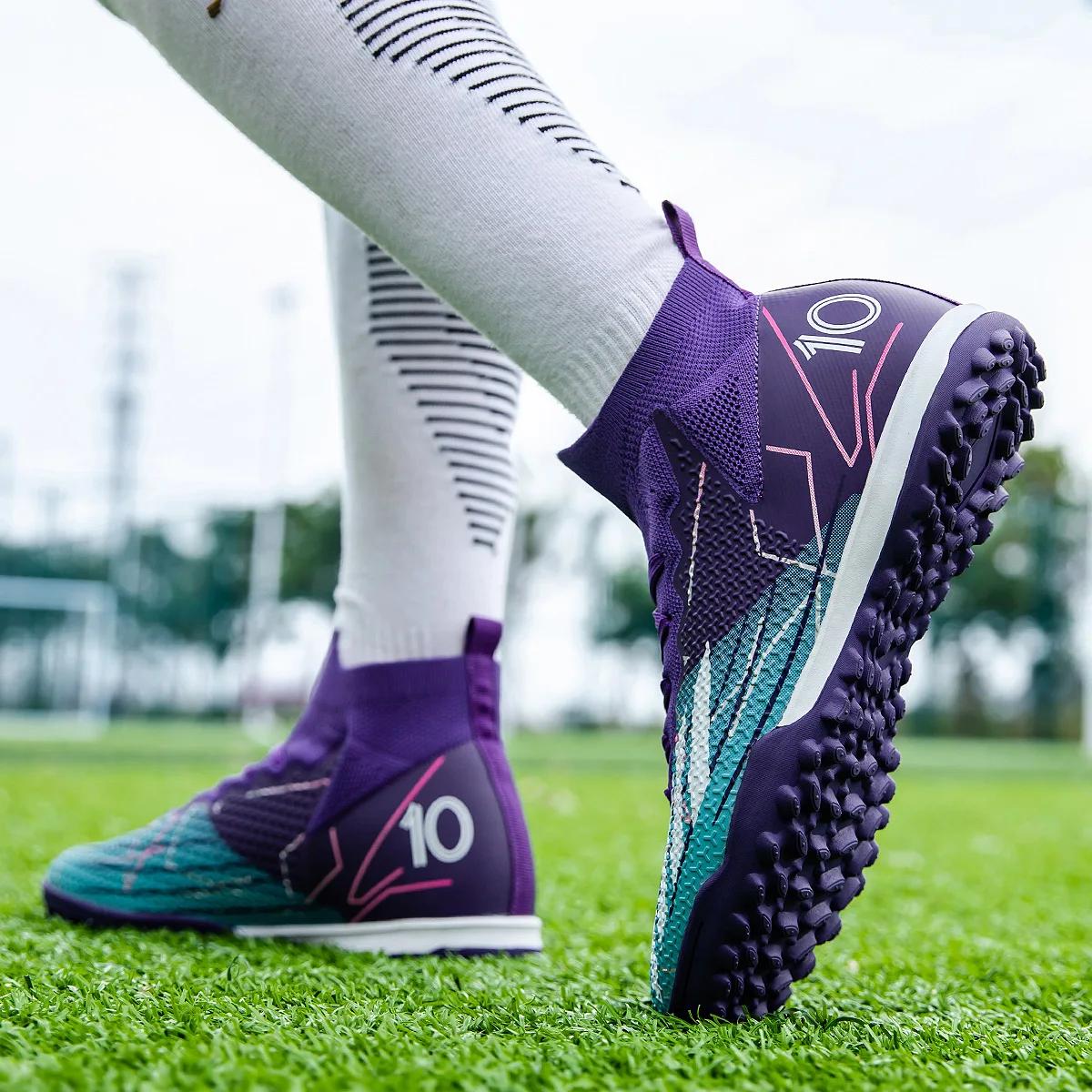 Crampons à pointes courtes, nouvelles chaussures de football de niveau de compétition pour hommes et