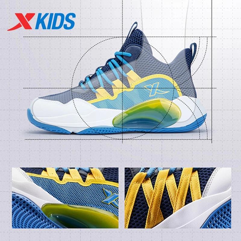 Xtep – chaussures de basket-ball pour adolescents, baskets confortables unisexes, antidérapantes, ré