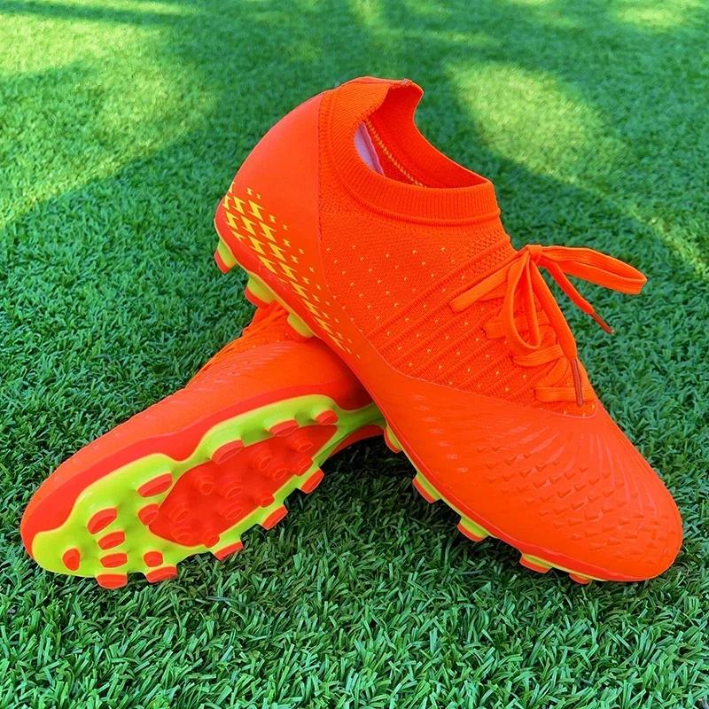 Crampons de football de compétition respirants et confortables à pointes pour l'entraînement et les 