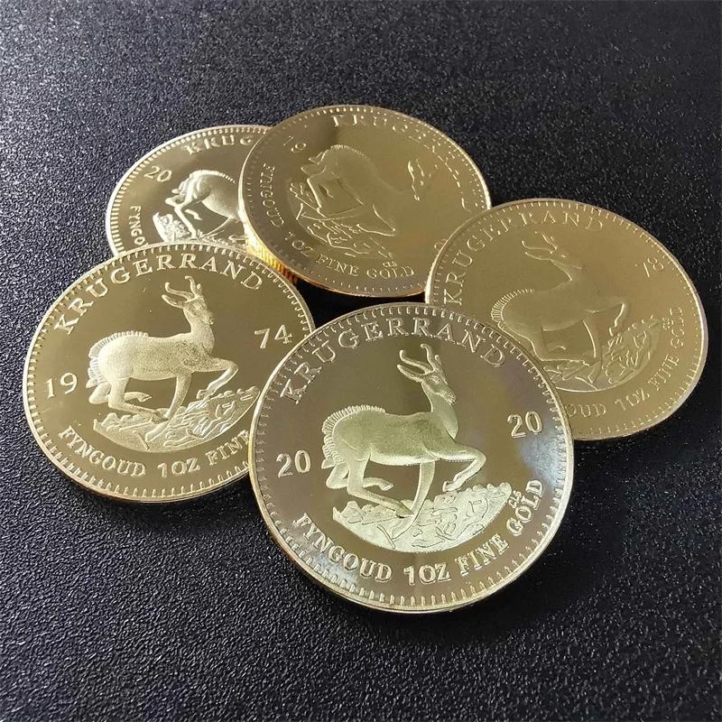 Afrique du sud afrique saoudienne Krugerrand pièce d'or Paul Kruger pièces de collection