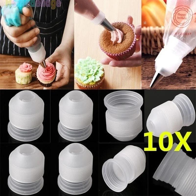 Embouts de douilles de glaçage à la mode, convertisseur de décoration de gâteaux, coupleur, outil de