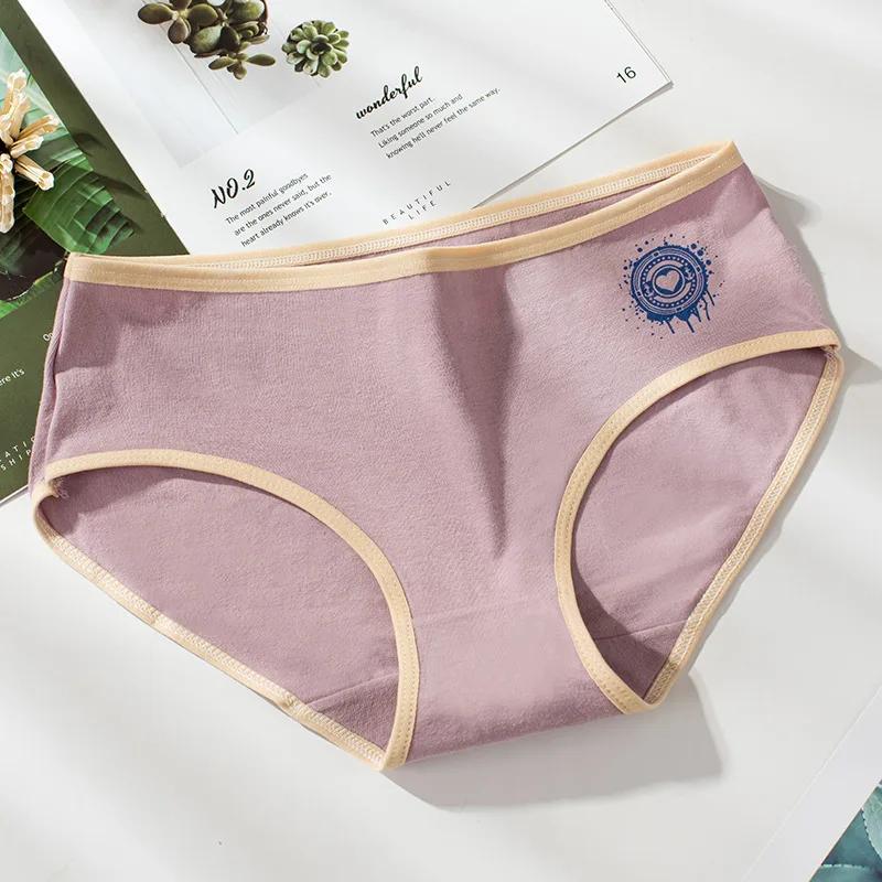 5 pièces/ensemble adolescents sous-vêtements pour fille coton adolescentes slips doux adolescente cu