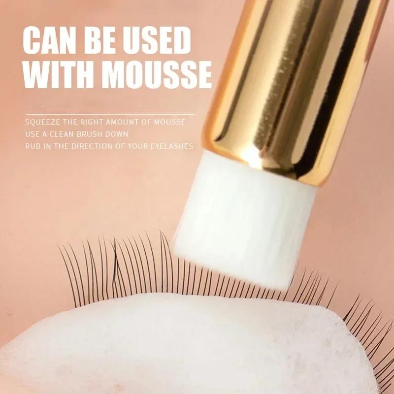 Brosse de nettoyage des cils, shampoing pour Extensions de cils, décoller les pores du nez, dissolva