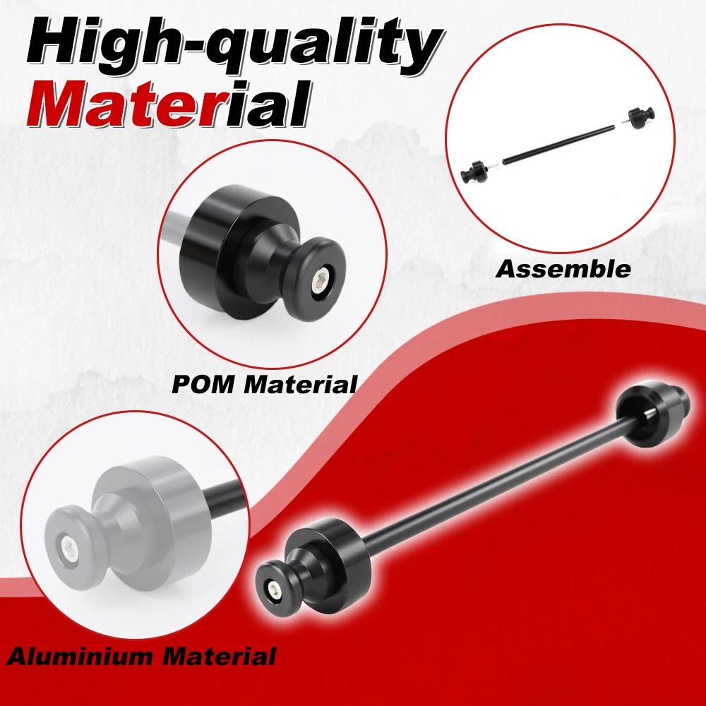 Protection anti-chute pour moto YAMAHA MT-07 FZ-07 2014-2019 2020 2022 2023 : sliders d'axe avant et