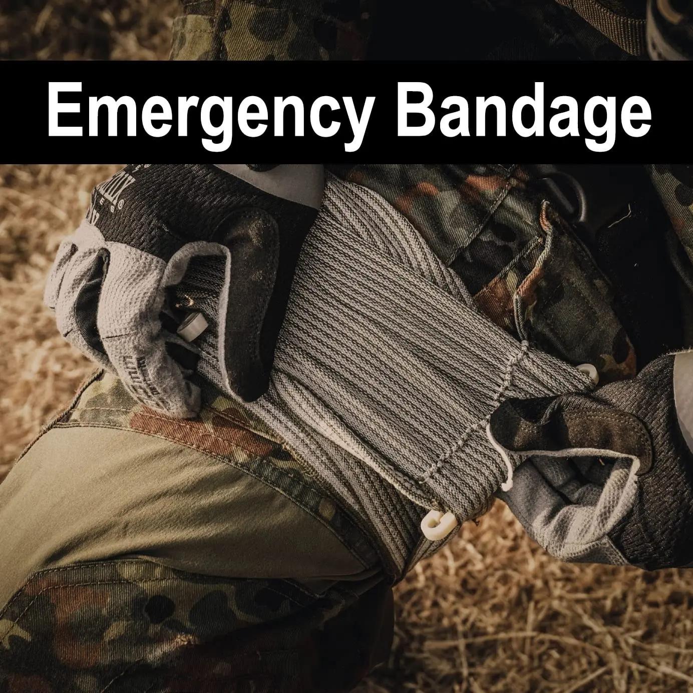 Rhino Rescue IFAK Kit de recharge pour traumatismes, Kit de survie pour arrêter le saignement, sac 1