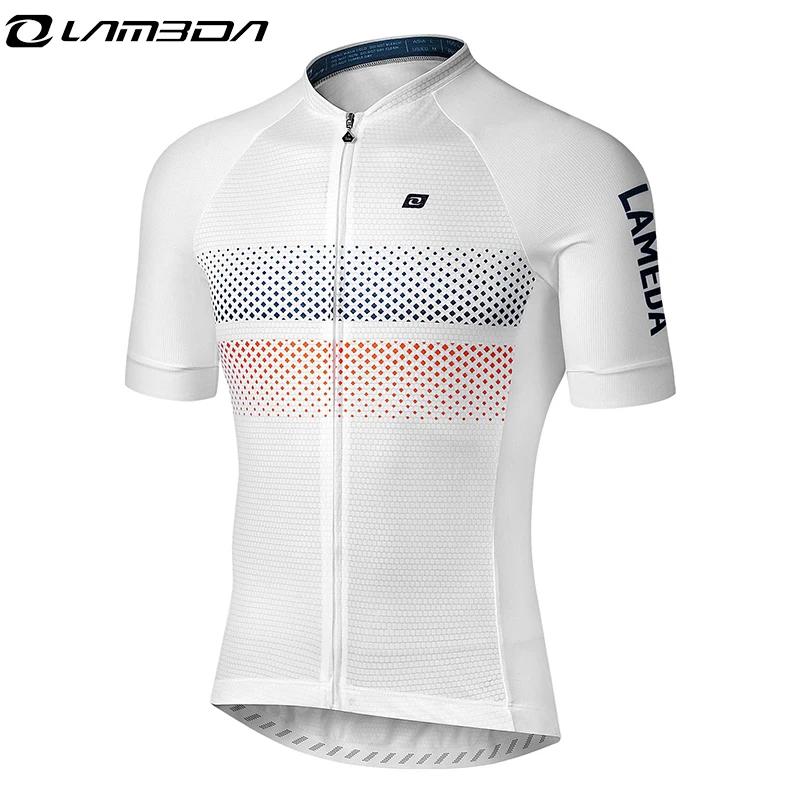 Lameda été Pro maillot de cyclisme vtt vélo vêtements respirant à manches courtes vélo chemise homme