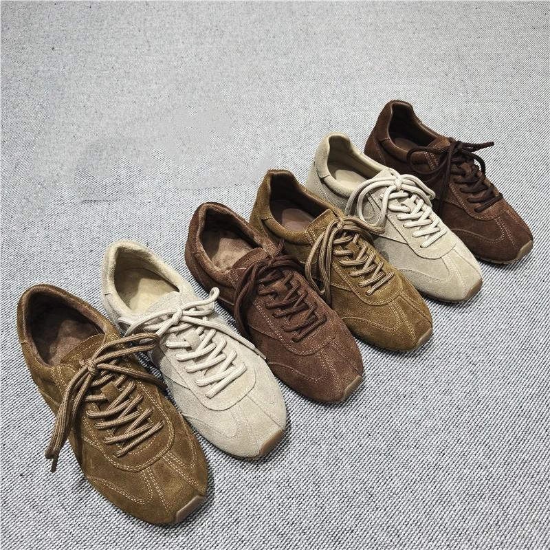 AIYUQI 2026 Nouvelles baskets plates antidérapantes pour femmes, chaussures d'entraînement allemande