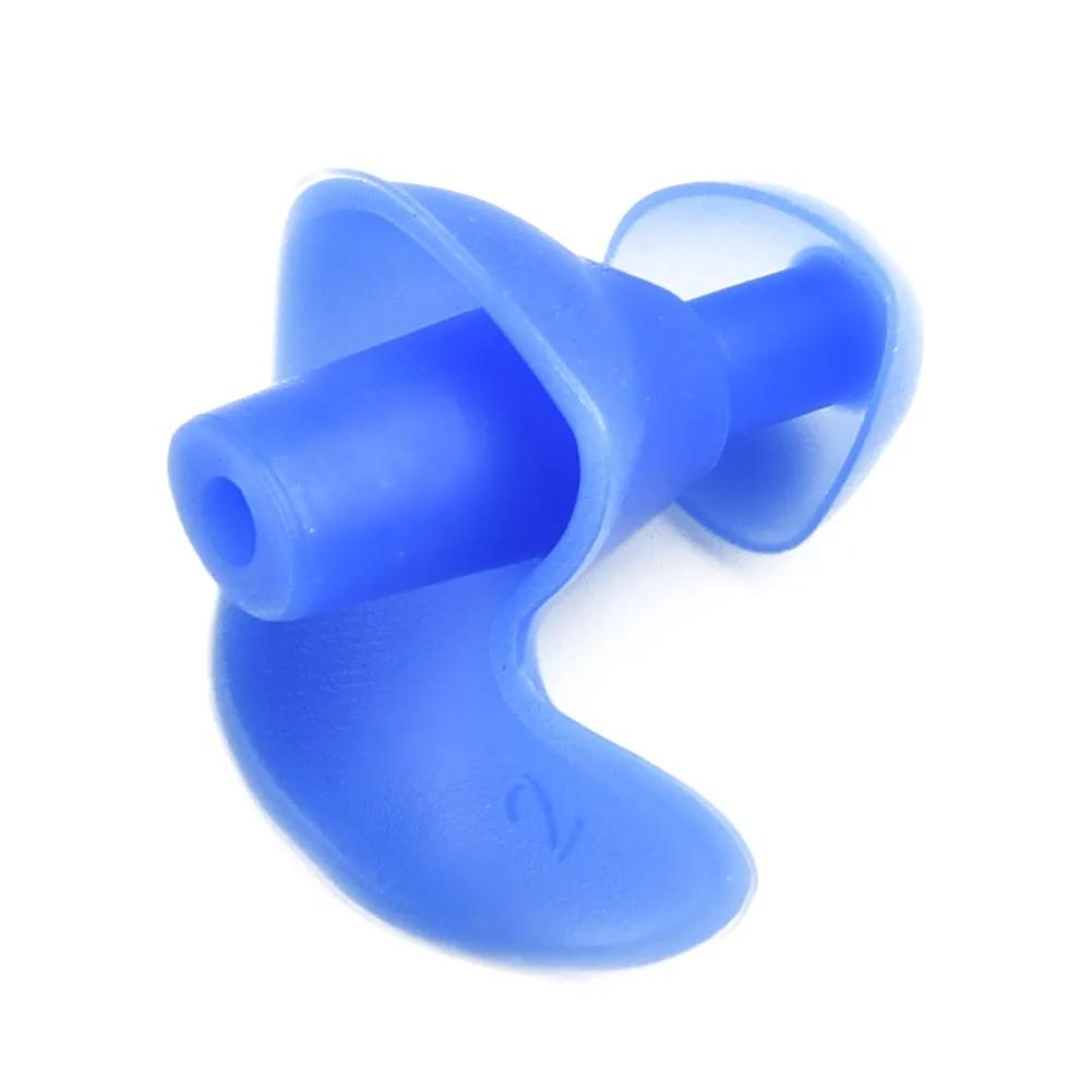Bouchons d'oreilles en Silicone souple et Portable, accessoires de natation pour Sports aquatiques,