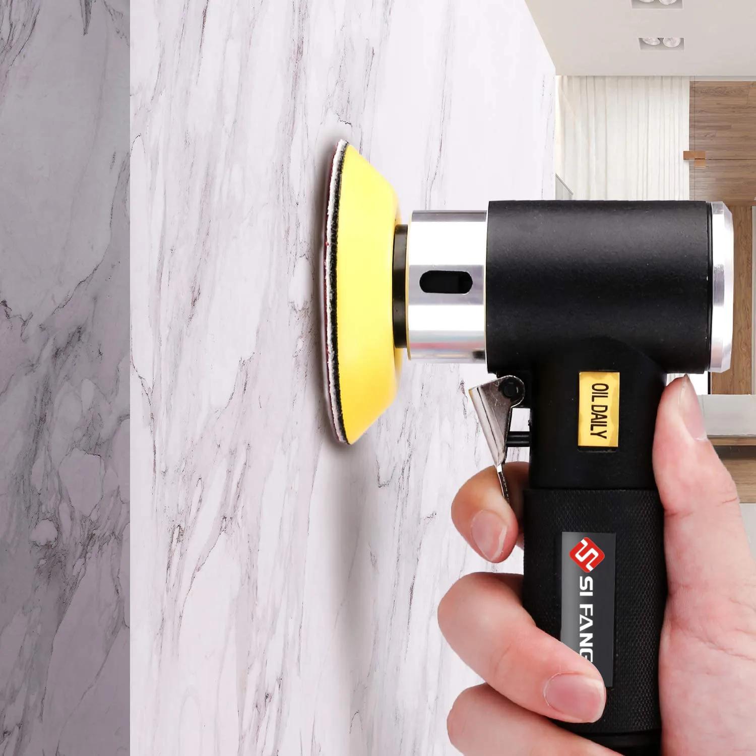 Ponceuse à Air orbitale Mini pneumatique 1 "/2"/3 ", ensemble de rectifieuse pour le polissage de vo