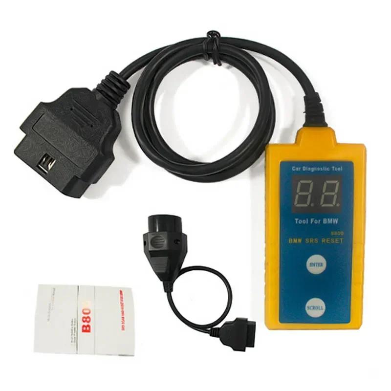 Outil professionnel de réinitialisation de balayage automatique B800, Scanner OBD2 SRS pour BMW E34 