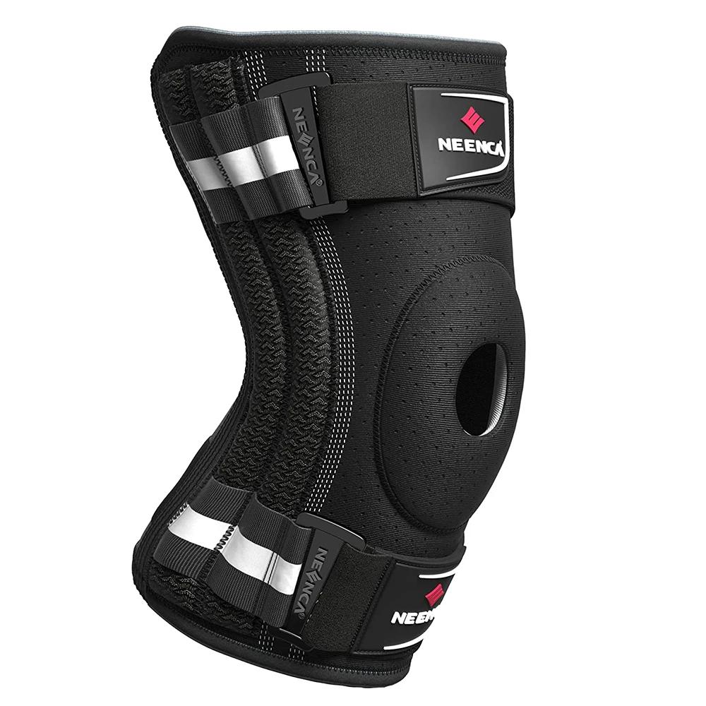 NEENCA genouillère pour douleur au genou avec coussinet de Gel rotulien et stabilisateurs latéraux s