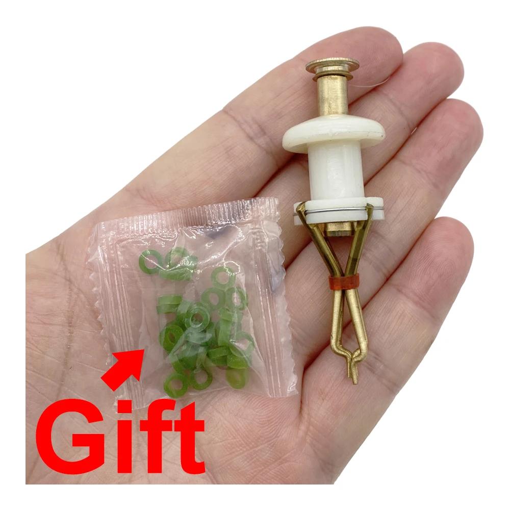 1pc ver de sang assisté leurre granule Angleworm Clip carpe pêche bandeuse granulés pince ver homm a