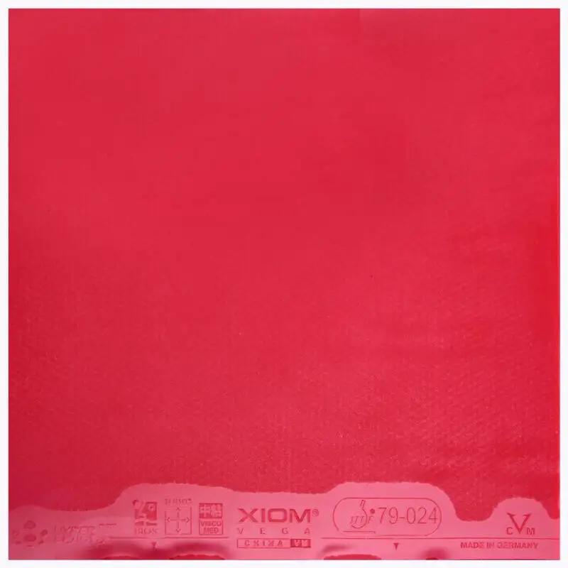 XIOM VEGA CHINA VM Tennis de Table boucle en caoutchouc boutons avec éponge Ping-Pong Tenis de mesa