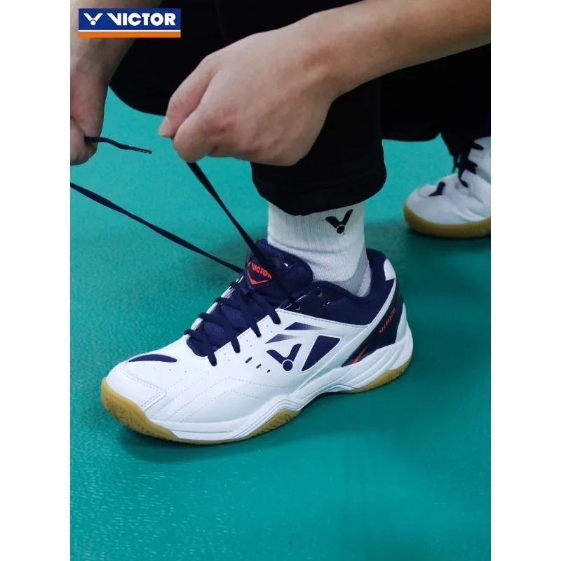Chaussures de badminton originales VICTOR A170 antidérapantes, résistantes à l'usure, absorbant les 