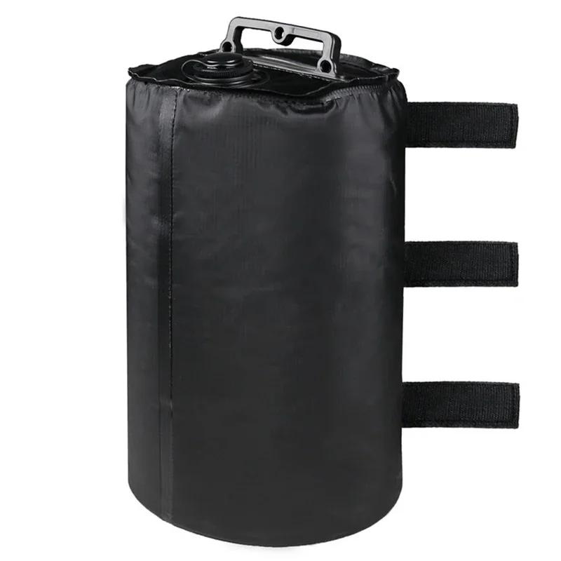 Sac de poids d'eau CanAmendments, 10kg, rapDuty, poids de jambe de sac d'eau, tente extérieure, noir