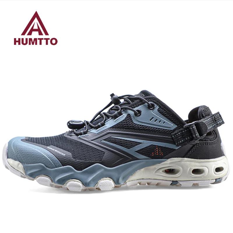 HUMTTO-Baskets de trekking en plein air pour hommes et femmes, chaussures aquatiques à la cheville, 