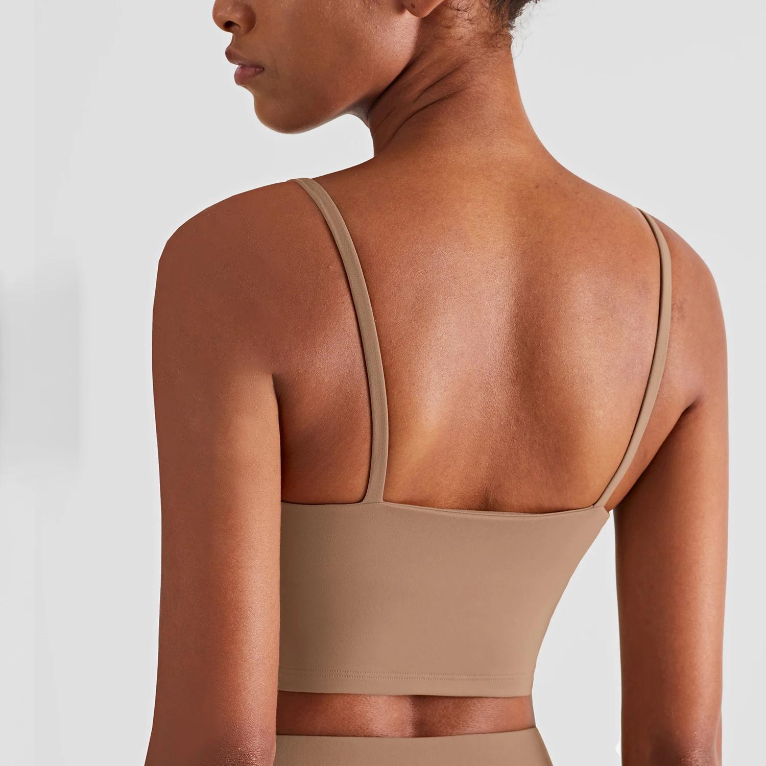 Soutien-gorge de sport pour femmes, Sexy, Yoga, soutien élevé, Impact, sous-vêtements de sport, cour
