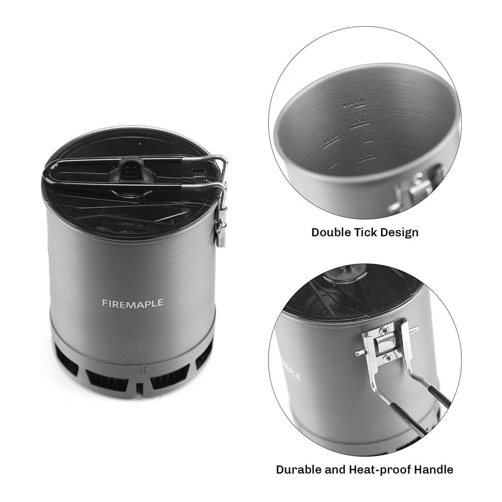 Fire Maple Petrel G2 G3 Système de cuisson ultraléger Brûleur à gaz extérieur léger Fourchette plian