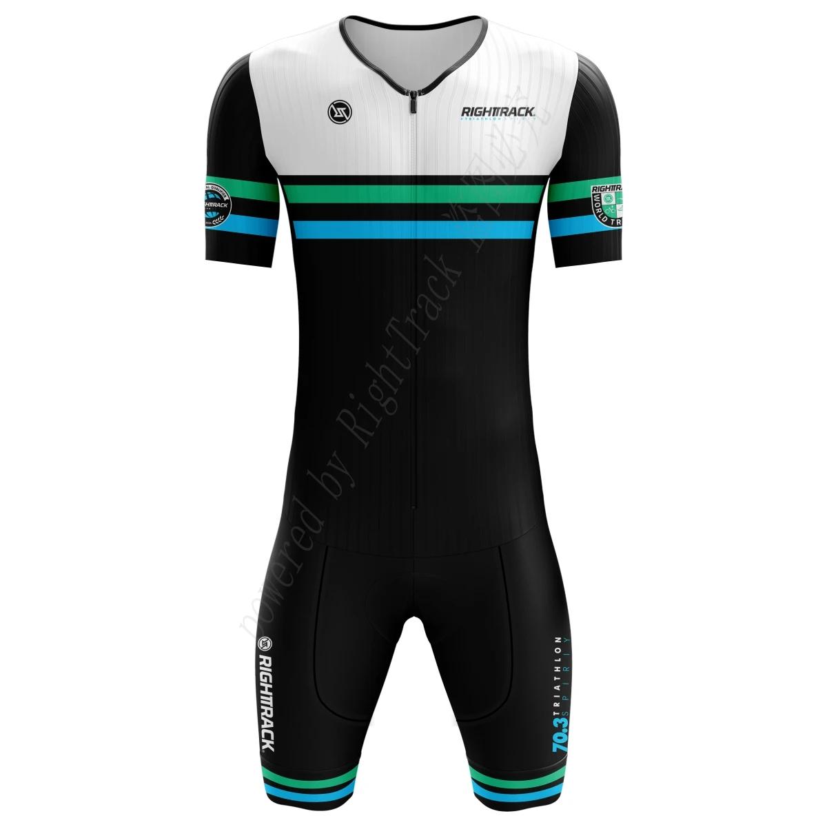 Nouveau Triathlon 70.3 Trisuit Champ du monde combinaison à manches courtes vêtements natation cycli