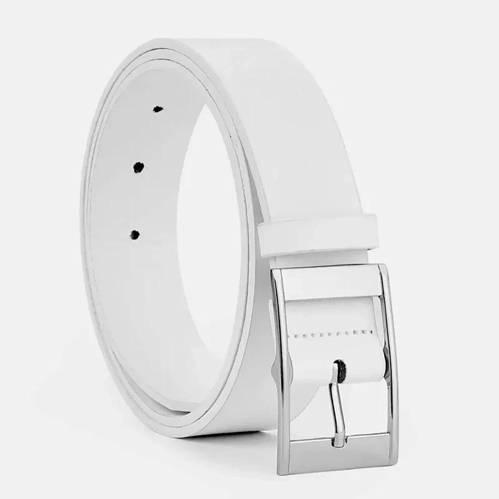 Nouvelle ceinture de luxe pour hommes ceinture en cuir PU boucle ardillon en métal de haute qualité 
