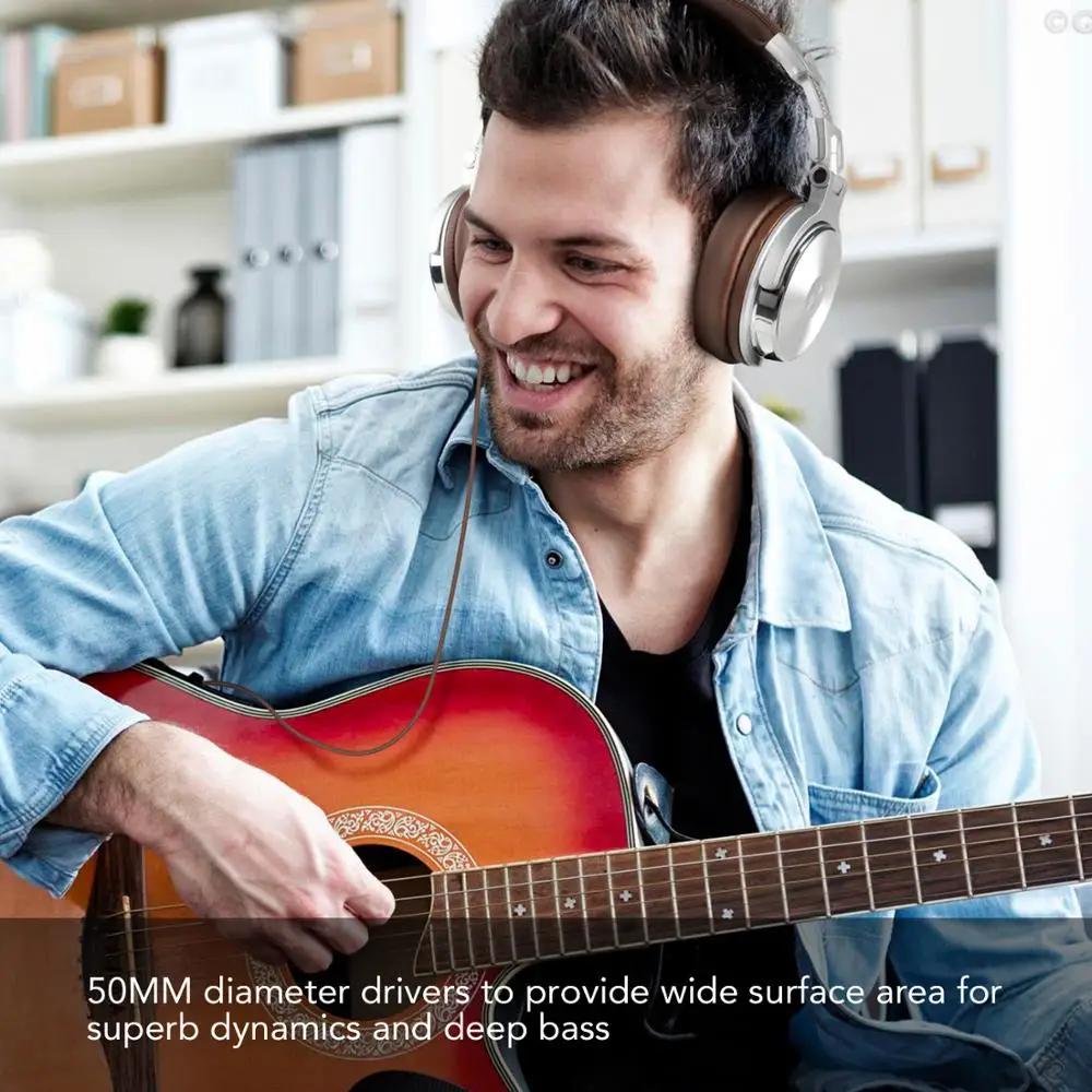 Oneodio Pro 30 casque DJ de Studio professionnel avec Microphone sur l'oreille écouteurs filaires mo