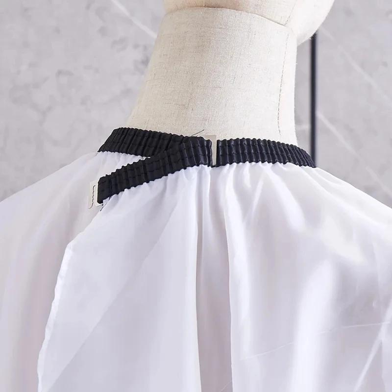 Tablier imperméable coloré pour salon de coiffure, coiffeur, coiffeur, couverture de coupe de cheveu