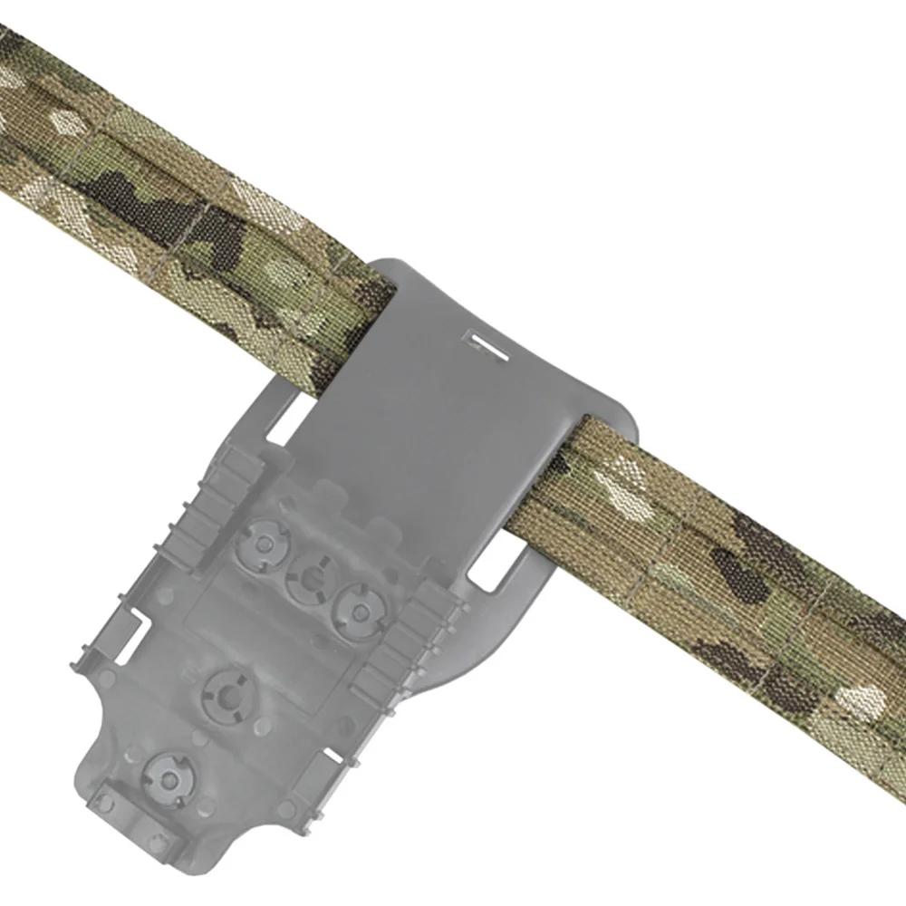 Ronin Style 1.5 pouces ceinture tactique à dégagement rapide boucle en métal chasse Molle ceinture d