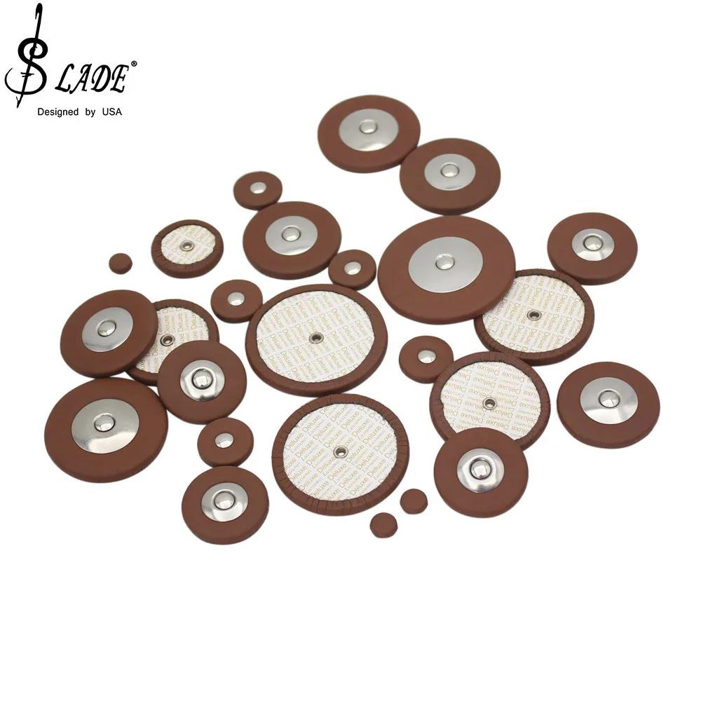 Coussinet en cuir de remplacement pour Saxophone Tenor/Alto/Soprano, 25 pièces, coussin de musique p