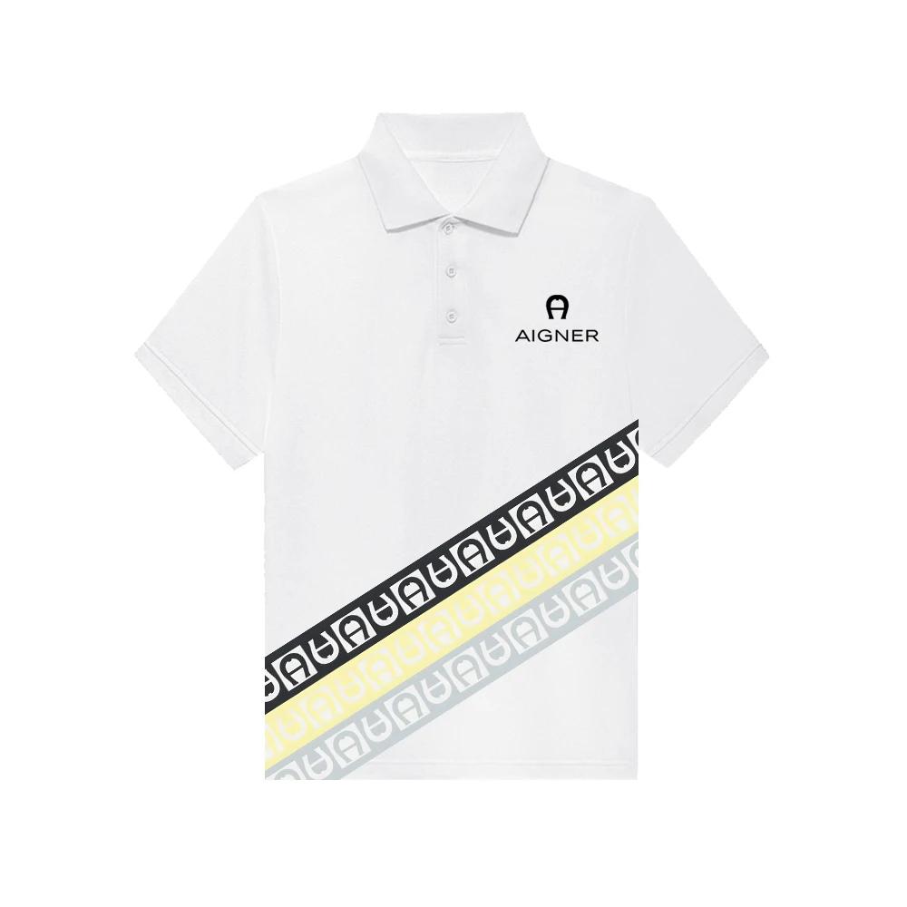 Polo d'été pour enfants, vêtements à manches courtes pour garçons, haut imprimé à la mode pour jeune