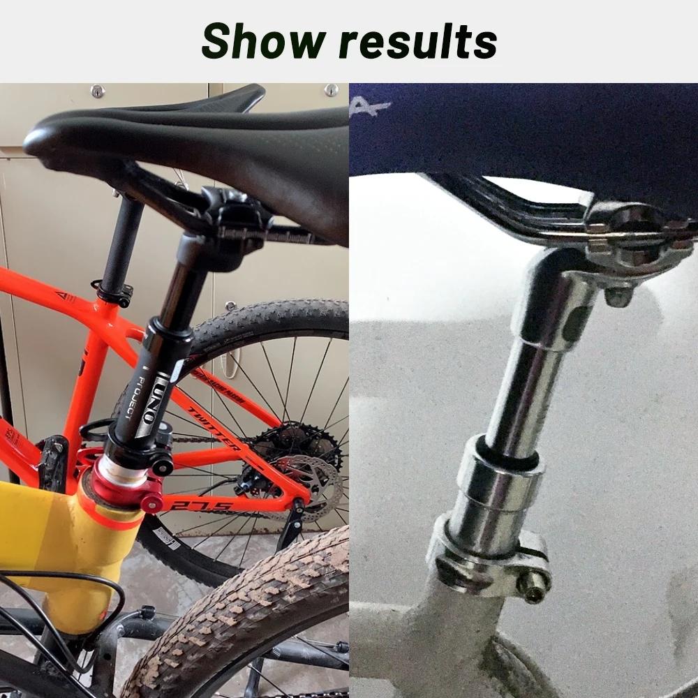 UNO – tige de selle de vélo, accessoires d'amortisseurs de Suspension vtt, Tube de selle d'amortisse