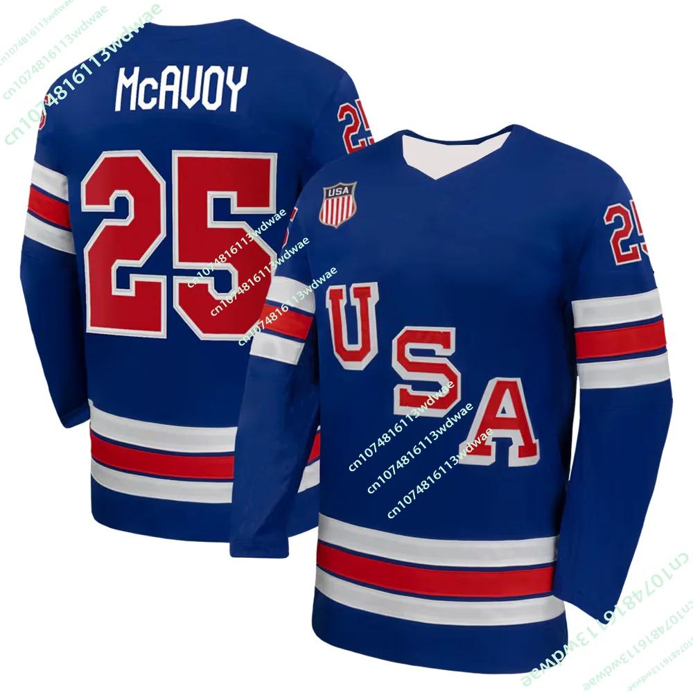 Nouvelle Arrivée 2026 – Maillot de Hockey sur Glace USA – Kit Spécial pour Fans de Hockey Américain 