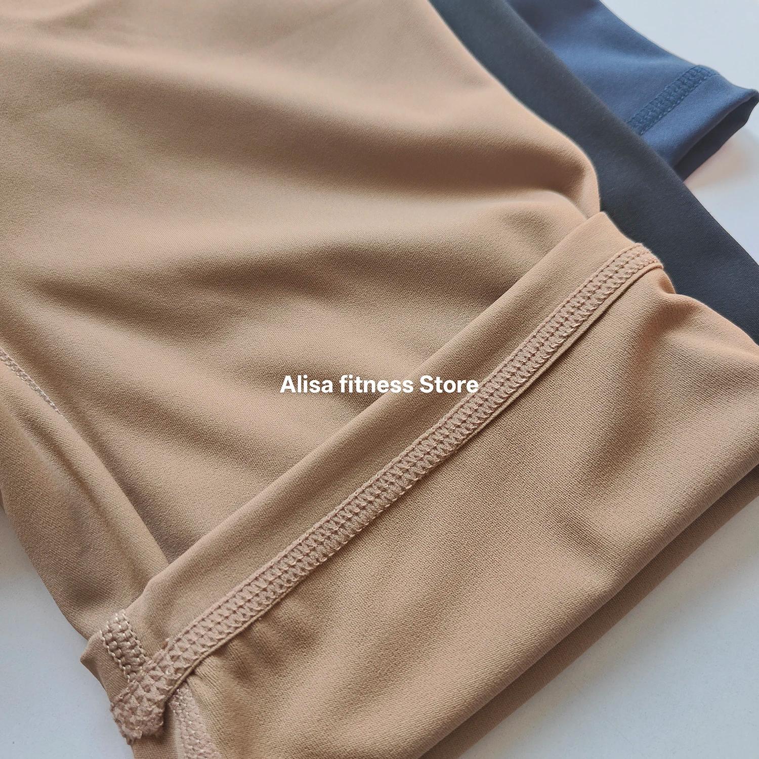 Shorts de yoga taille haute pour femme, respirants, élastiques, pour la gym, le sport, la course et 