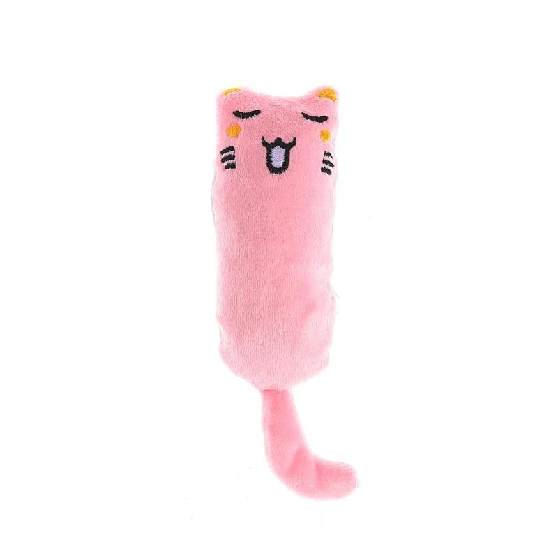 Jouets pour chat mignon, jouet interactif amusant en peluche, Mini meulage des dents, herbe-aux-chat