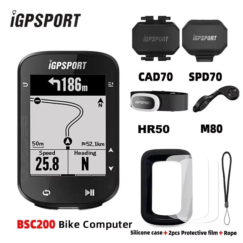 IGPSPORT BSC200 vélo GPS ordinateur vélo ordinateur bleu ANT 2.6 pouces étanche sans fil vélo chrono