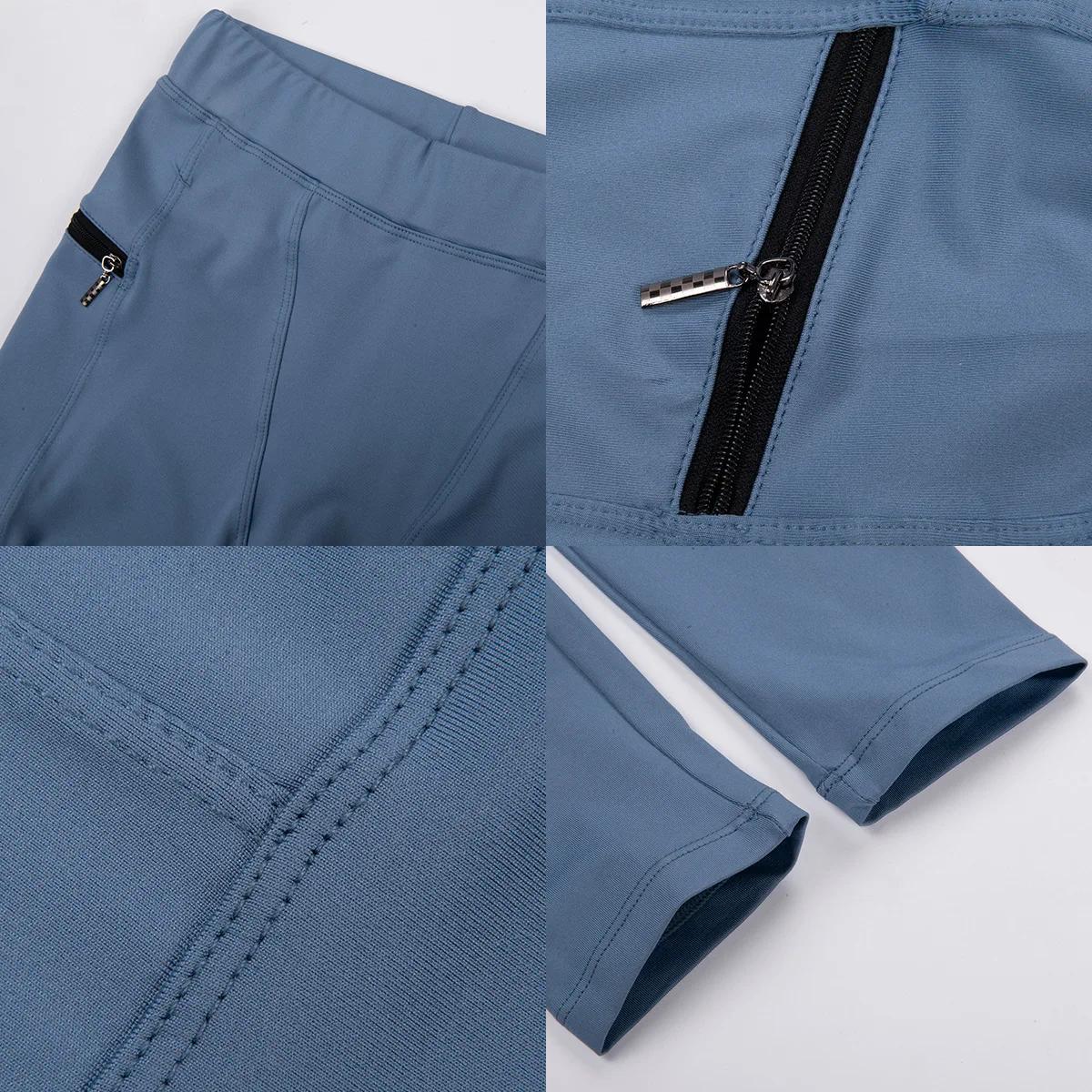 Leggings de course pour hommes, collants avec poche zippée, pantalons de Compression de haute qualit