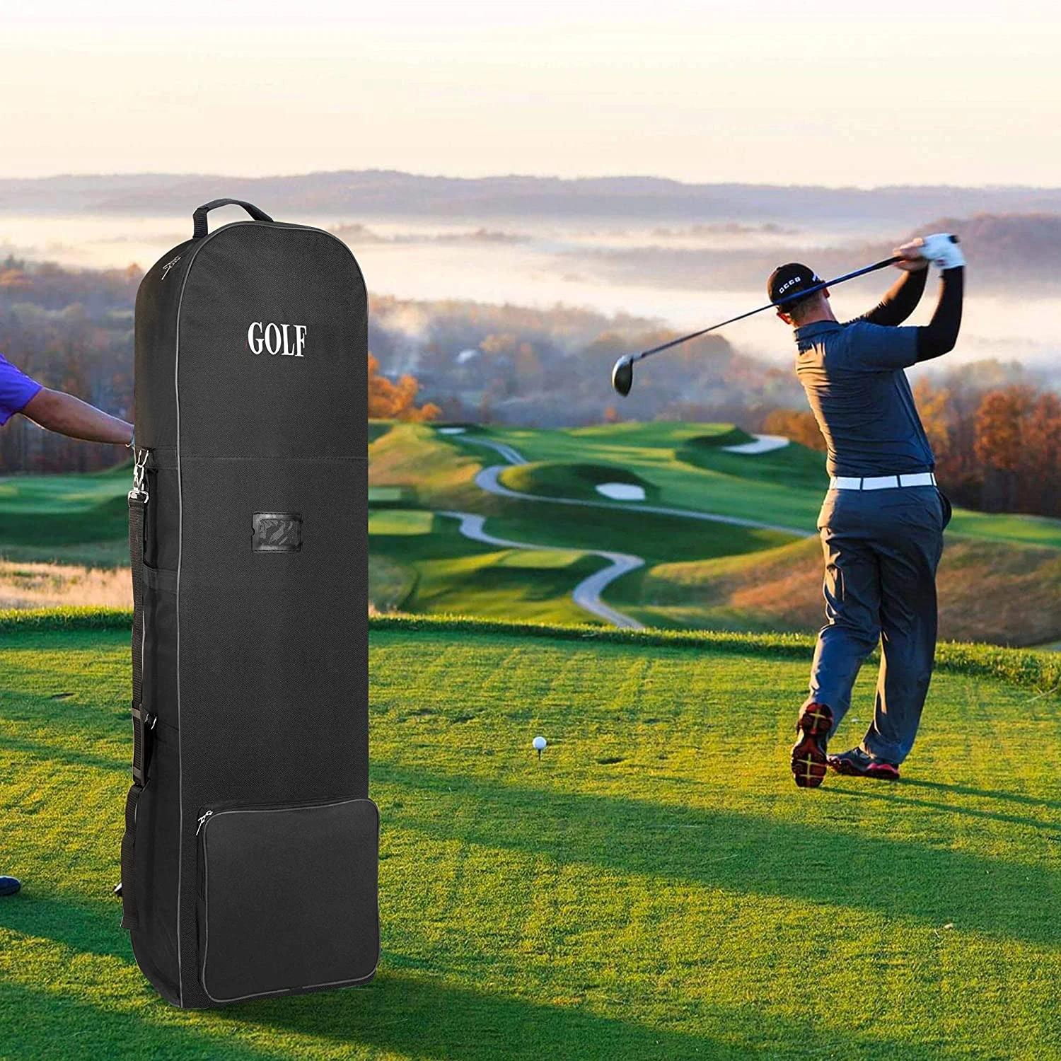 Sacs de voyage de Golf souples avec roues, sac d'aviation de grande capacité, sacs pratiques et dura