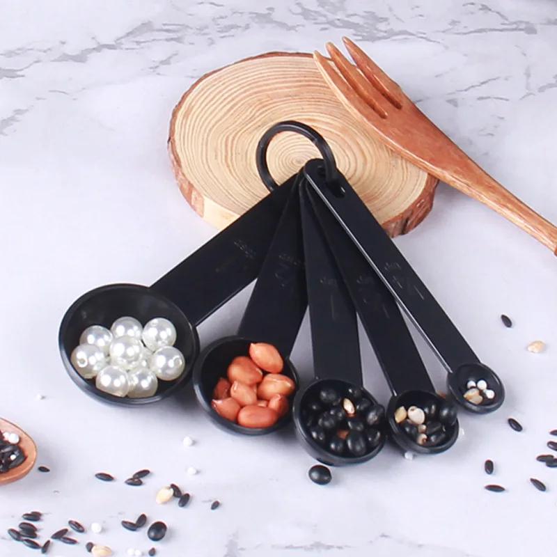 5/10 pièces outils de mesure cuillères à mesurer de cuisine cuillère à café cuillère à sucre gâteau 
