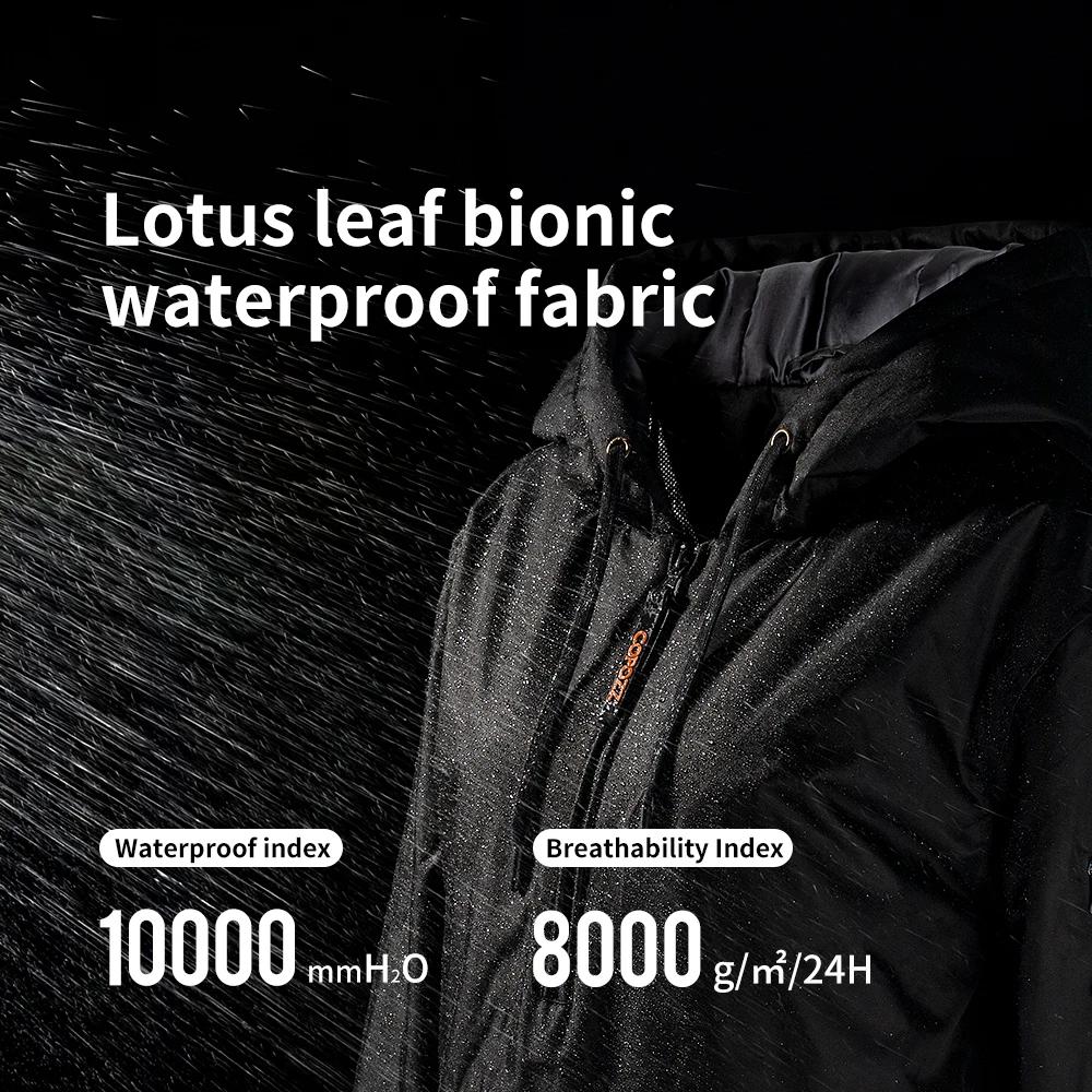 COPOZZ – combinaison de Ski imperméable pour homme et femme, combinaison chaude pour Sports de plein